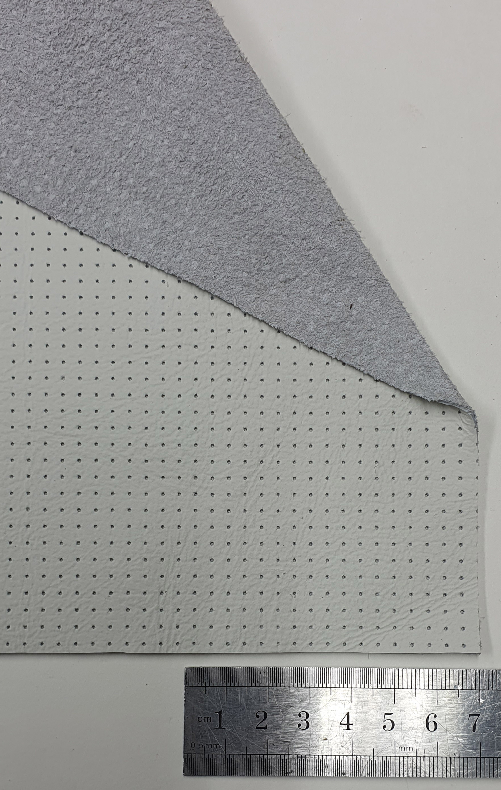 E2 pattern embossed leather