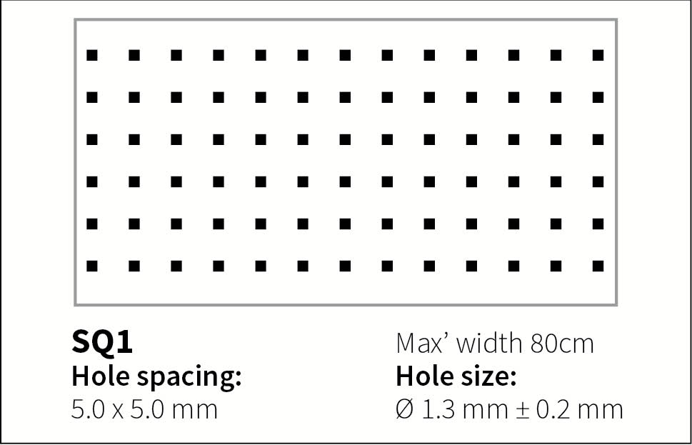 SQ1 AMG-ukPerforation-pattern